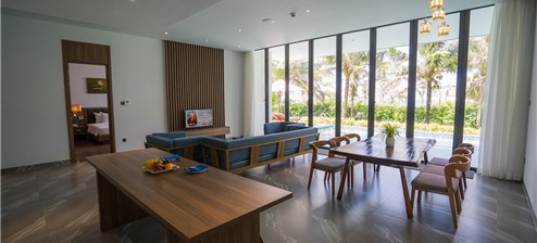 Beach Front Villa 4 bed room